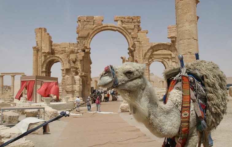 So sah Palmyra früher aus: Die berühmte Ruinenstadt im Mai 2007