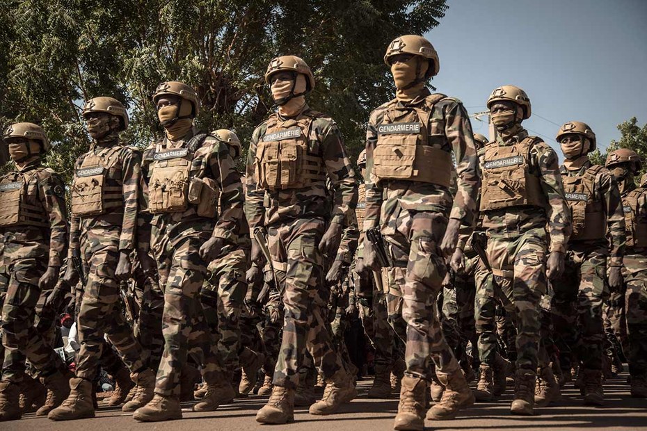 Die Gendarmerie der malischen Streitkräfte FAM (Forces armées maliennes)