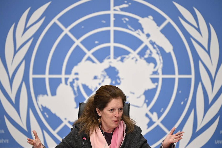 Die stellvertretende Vorsitzende der UN-Unterstützungsmission der Vereinten Nationen in Libyen, Stephanie Williams