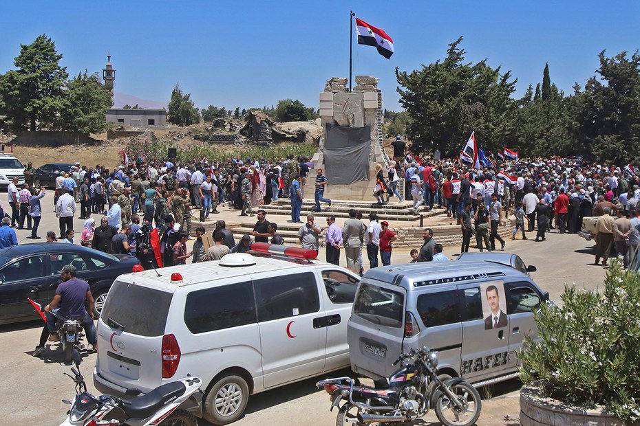 In Quneitra weht wieder die syrische Flagge