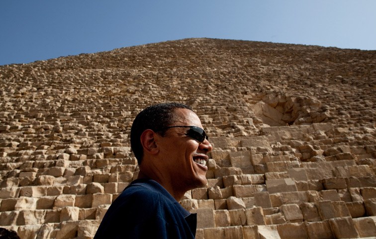 Barack Obama versprach bei seinem Ägypten-Besuch 2009 eine neue Nahost-Politik