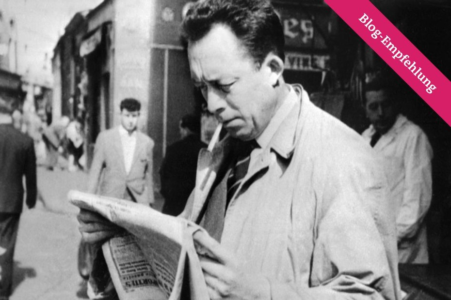 Albert Camus 1959 in Paris