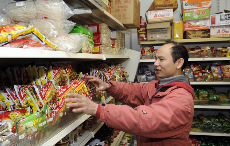 Im Prenzlauer Berg erledigt man den täglichen Einkauf beim Vietnamesen