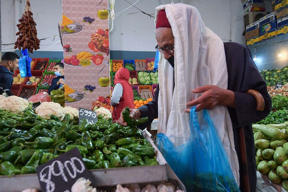 Markt in Tunesien: Viele Händler haben auf Anordnung von ganz oben kurzzeitig die Preise gesenkt