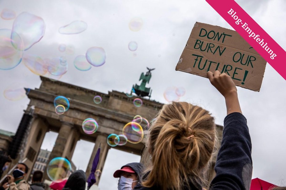 Eine Fridays-For-Future-Demo in Berlin im September 2020. Im Frühjahr 2022 brennt die Welt lichterloh