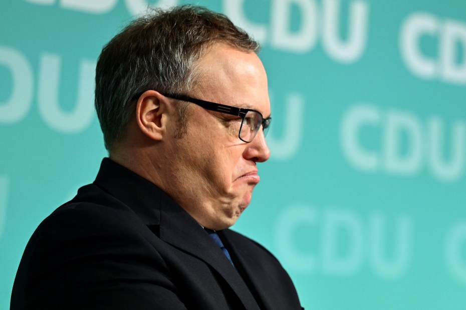 Schlägt in letzter Zeit überraschend selbstkritische Töne an: der Thüringer CDU-Chef Mario Voigt