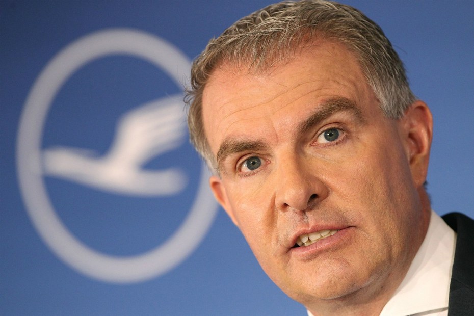 Dem Gesichtsausdruck nach zu urteilen, denkt der Vorstandsvorsitzende der Lufthansa, Carsten Spohr, gerade an die Geschichte hinter der Erfolgsgeschichte
