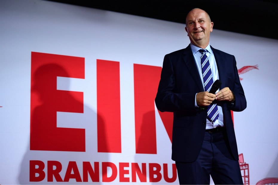 Hat auch nach der Wahl mehr zu lachen als zwischenzeitlich befürchtet: Dietmar Woidke (SPD) – alter und voraussichtlich neuer Ministerpräsident von Brandenburg