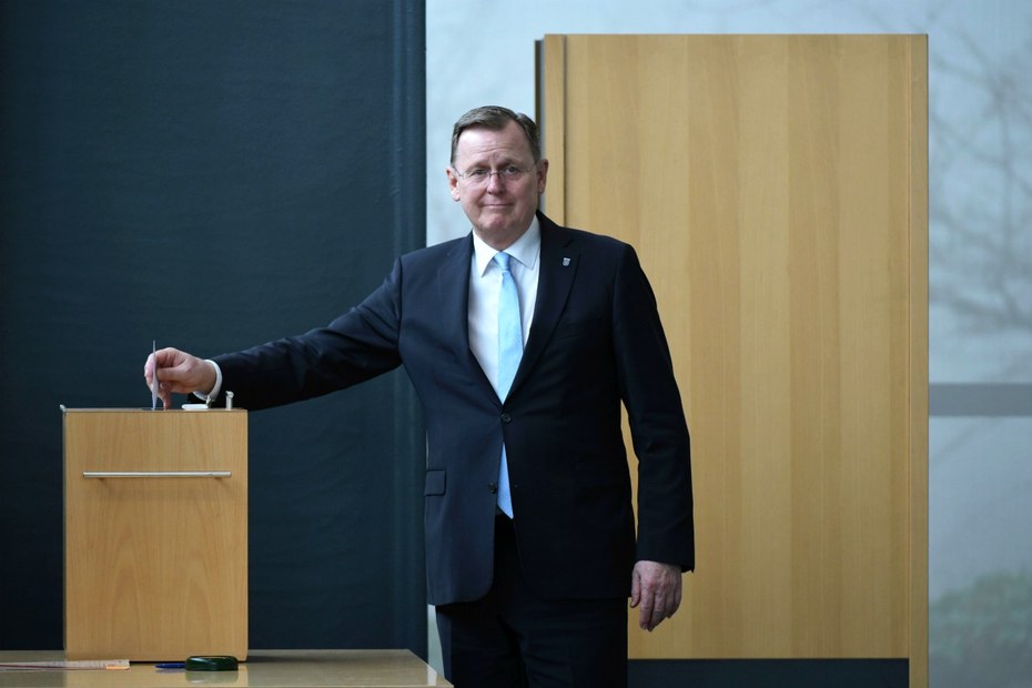 Ministerpräsident in sechs Wahlgängen: Bodo Ramelow