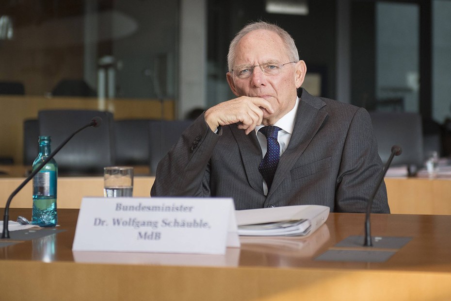 CDU-Finanzminister Wolfgang Schäuble war sich bei seiner Zeugenaussage im Februar keiner Schuld bewusst
