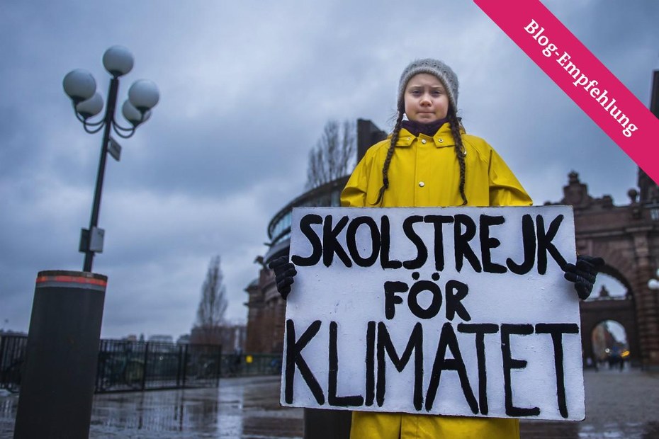 Sie hat die Zeichen der Zeit erkannt: Greta Thunberg