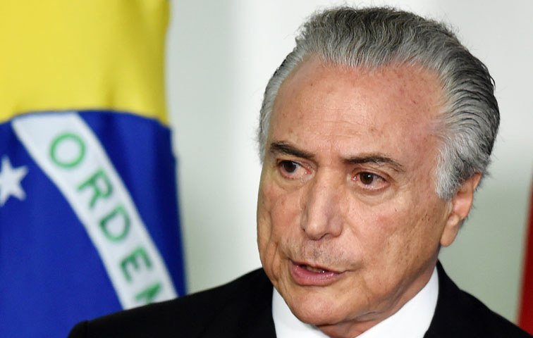 Vizepräsident Michel Temer würde Dilma Rousseff zunächst im Amt beerben