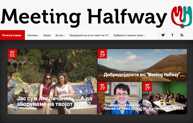 Meeting Halfway: Online-Magazin in 15 europäischen Sprachen