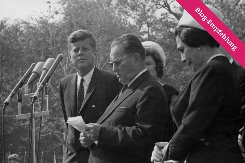 John F Kennedy und Josip Broz Tito ("Houston, wir haben ein Problem!")
