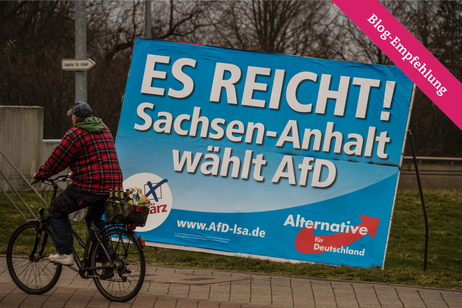 2016 erhielt die AfD in Sachsen-Anhalt viel Zuspruch