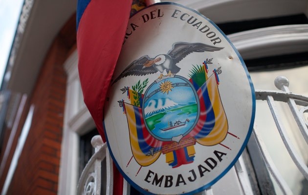 Stätte der Zuflucht: Ecuador hat Assange schon 2010 die Einreise angeboten