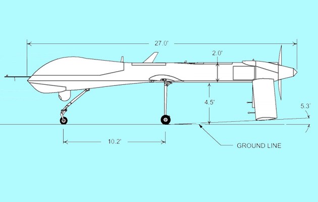 Tod nach Maß: An die Predator-Drohne können sowohl Kameras, als auch Raketen montiert werden