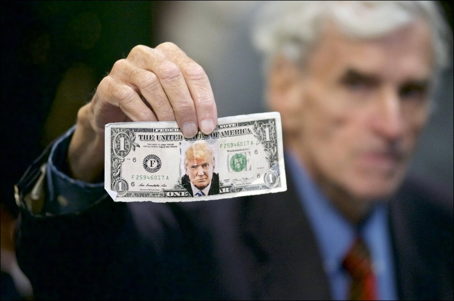 Trump setzt auf die Macht des Dollar