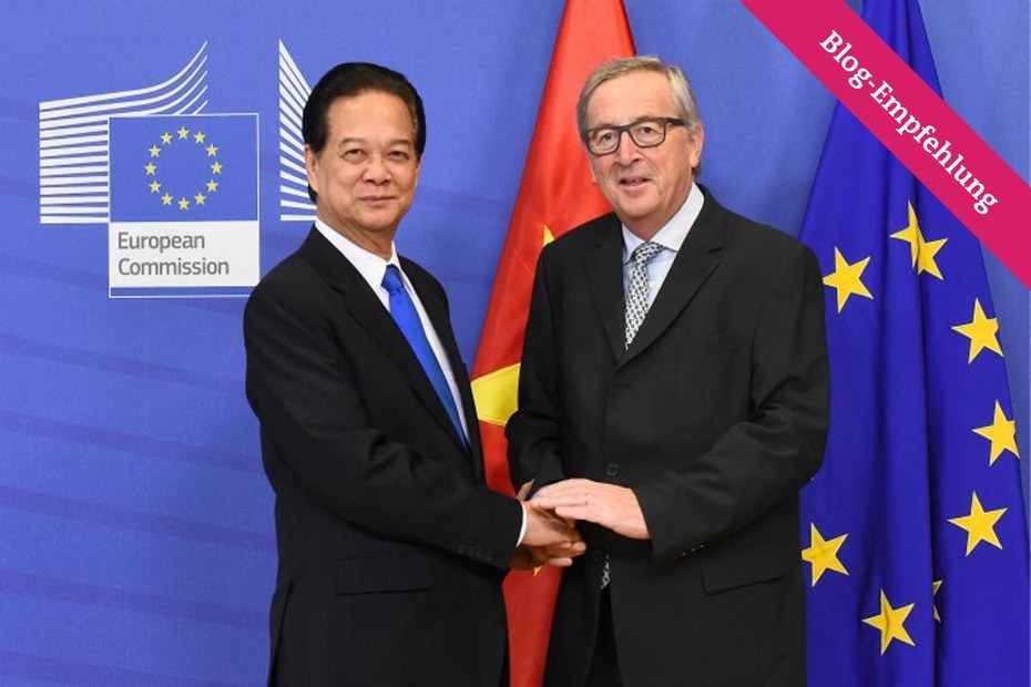 Nguyen Tan Dung und Jean-Claude Juncker