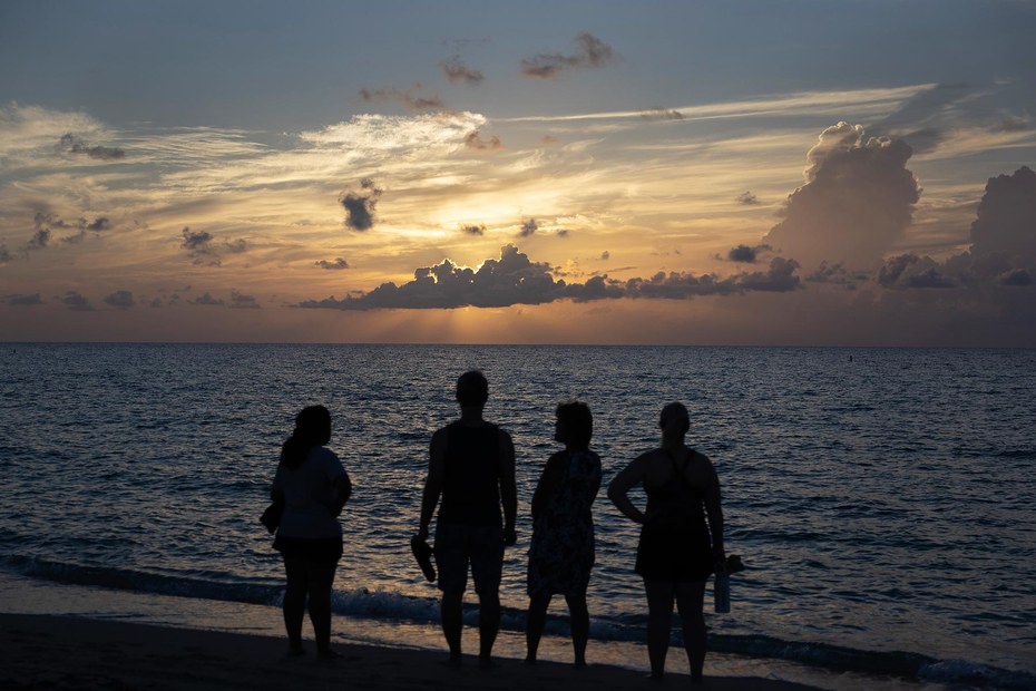 Trauriger Rekord: An Floridas Küste erreichte die Wassertemperatur in diesem Jahr 36 Grad