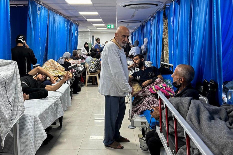 Mehr als 2000 Schutzsuchende und Patienten sollen sich zuletzt im Al-Shifa-Krankenhaus aufgehalten haben