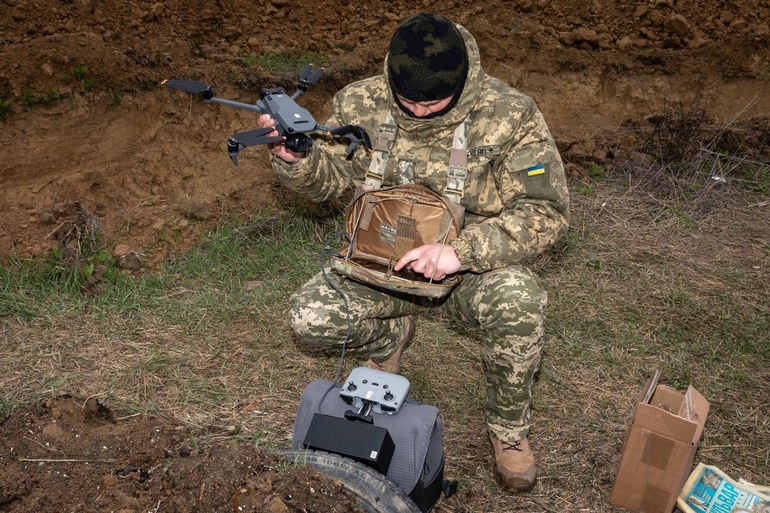 Wie im Computerspiel: An der Front mit einem der tödlichsten Drohnenpiloten der Ukraine