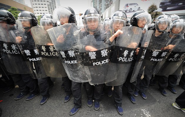 Der Insel-Streit befeuert in China Proteste