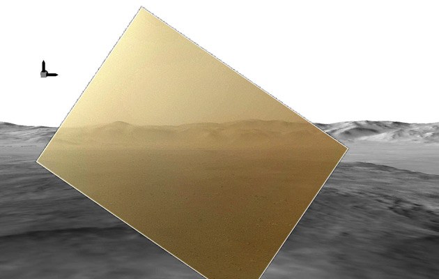 Curiosity schickt mithilfe von Filtern Farbfotos vom Mars - und erforscht die Klimabedingungen vor Ort

