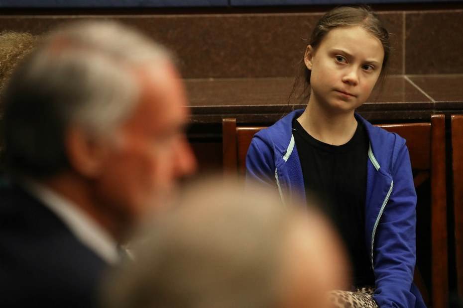 „Greta Thunberg ist 16 Jahre alt. Und das sind erwachsene Männer“