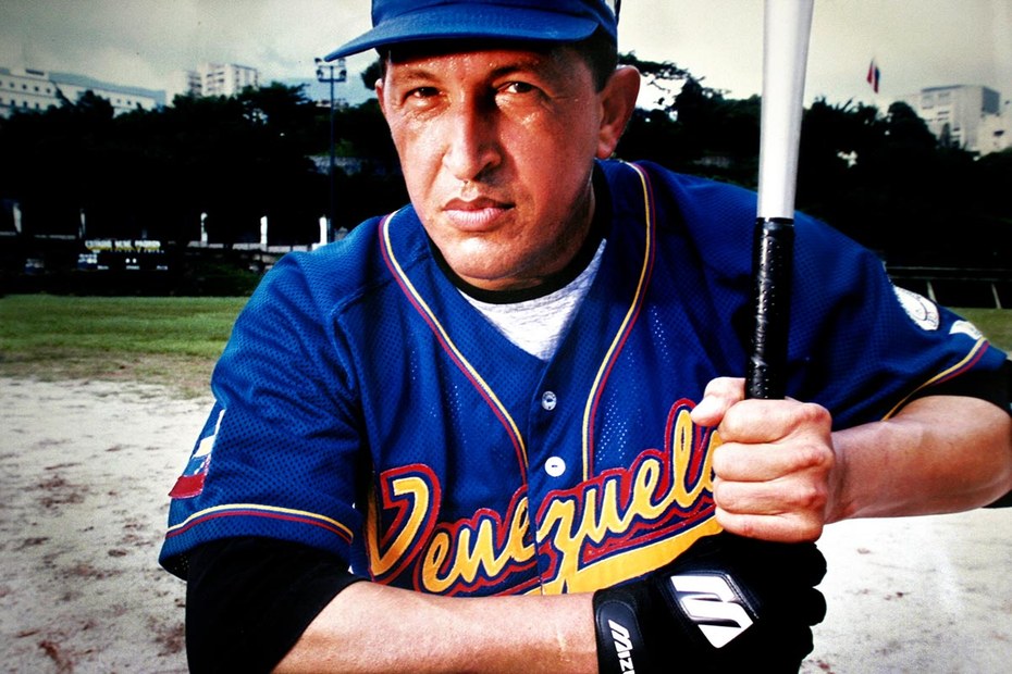 Hugo Chávez sah sich einst im Baseball-Team der Armee