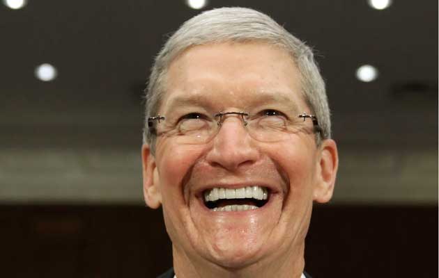 Wenn es um Steuern geht, ist Apple-Vorstand Tim Cook immer gut aufgelegt