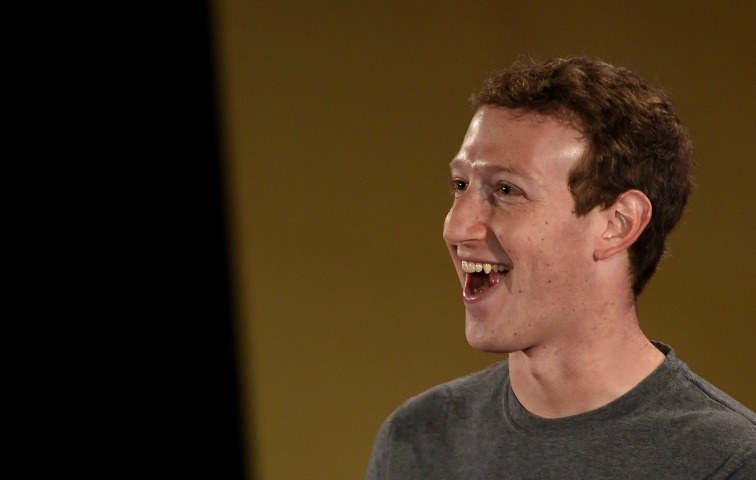 Hat gut lachen: Mark Zuckerberg