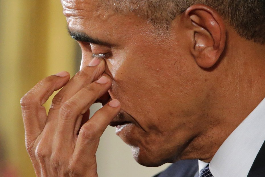 Barack Obama nach dem Amoklauf an der Sandy Hook Elementary School