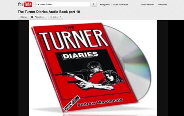 Hass- und Einnahmequelle: Die so genannten Turner-Tagebücher haben schon mehrere Rechtsterroristen zu ihren Taten inspiriert