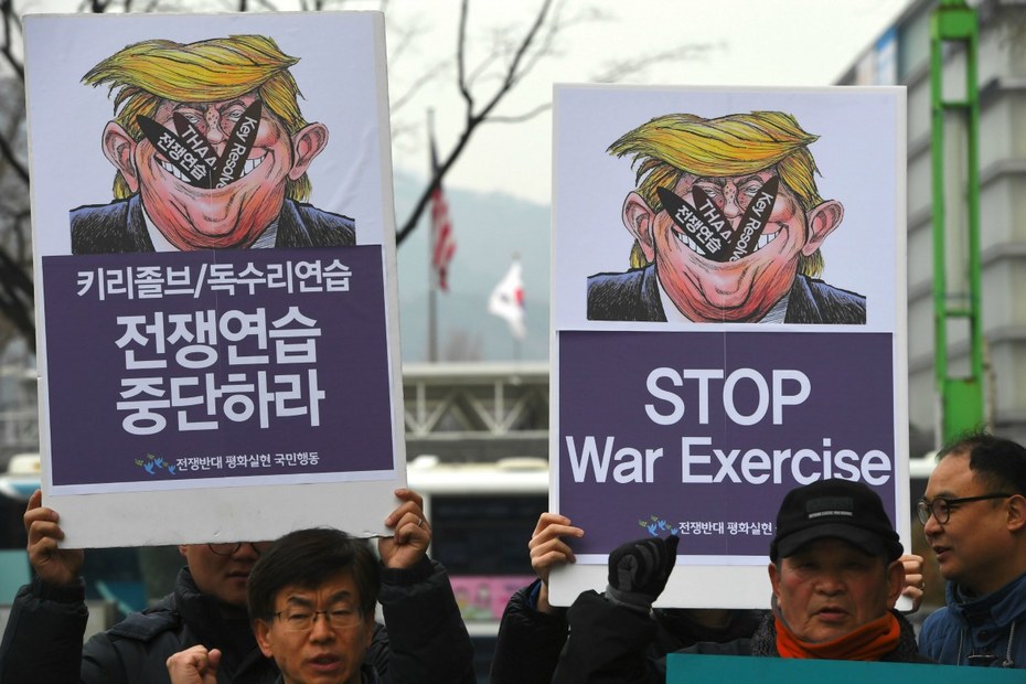 Südkorea wäre bei einem militärischen Konflikt das erste Ziel