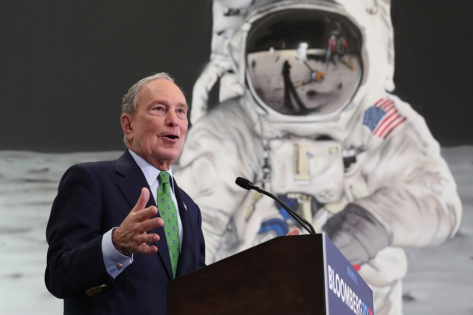 Bloomberg ist kein charismatischer Redner, eher Technokrat als Politiker