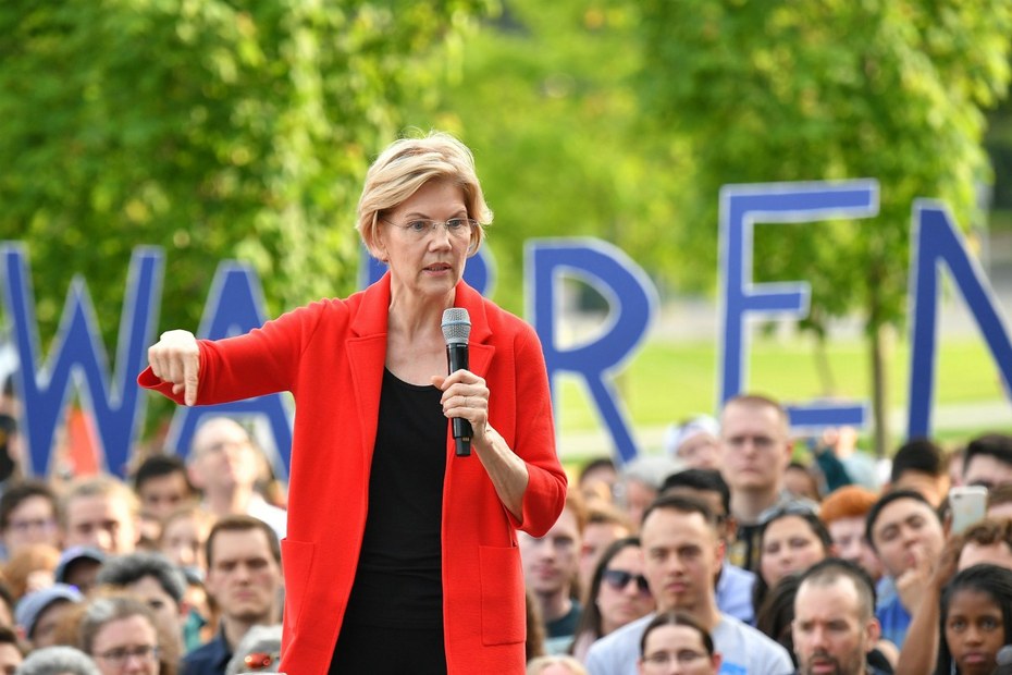 2020 kommt es drauf an, meint Elizabeth Warren