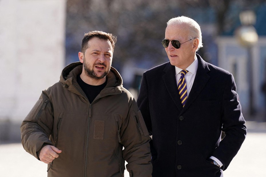 Joe Biden auf Besuch in Kiew