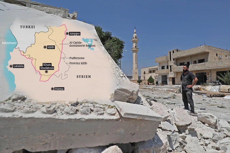 Mit Khan Sheikhun hat die syrische Armee eher ein Schlachtfeld als eine Stadt erobert