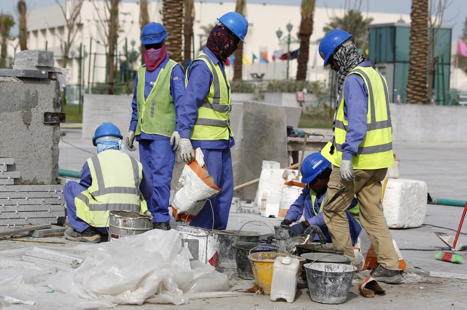 Wanderarbeiter haben in Katar nur wenig Rechte, Gewerkschaften sind verboten