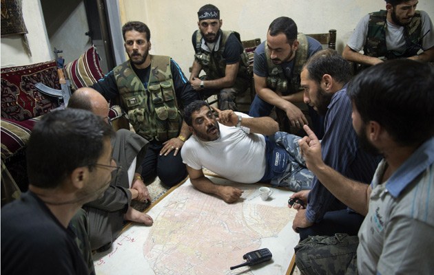 Meeting von Kommandeuren der Freien Syrischen Armee in Aleppo