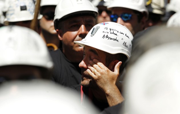 Bergleute aus Asturien sind in dieser Woche erneut zum Marsch auf Madrid aufgebrochen