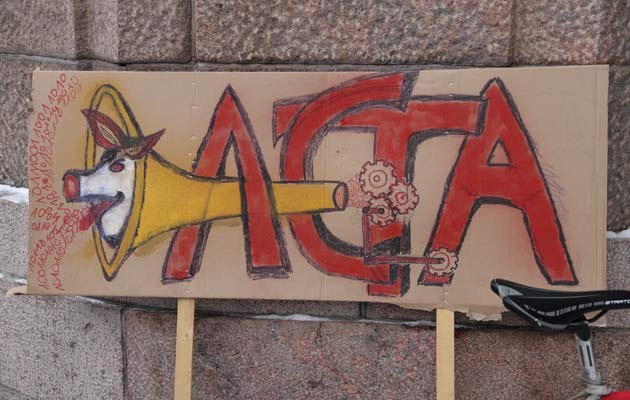 Die Proteste internationaler Bürgerrechtler haben das Antipiraterie-Abkommen ACTA schon fast geschreddert