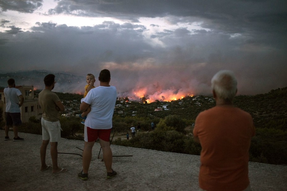 Waldbrände in Griechenland. Die Hitze des Sommers führt uns vor Augen, welche Dystopie uns drohen könnte. Wir müssen endlich reagieren
