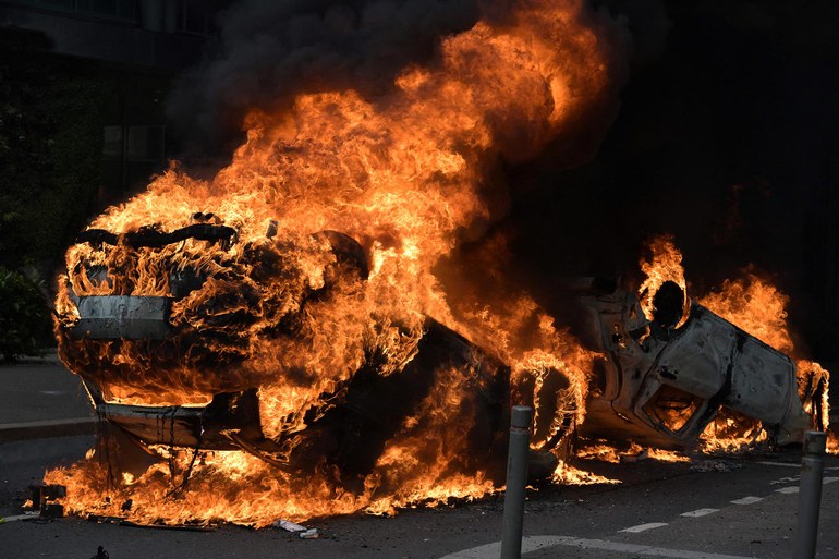 Riots nach Polizeigewalt in Nanterre: „Die Jungen fühlen sich, als wären sie im Krieg“