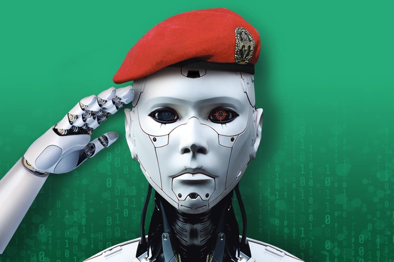 Roboterfinger am Abzug: Künstliche Intelligenz im Krieg