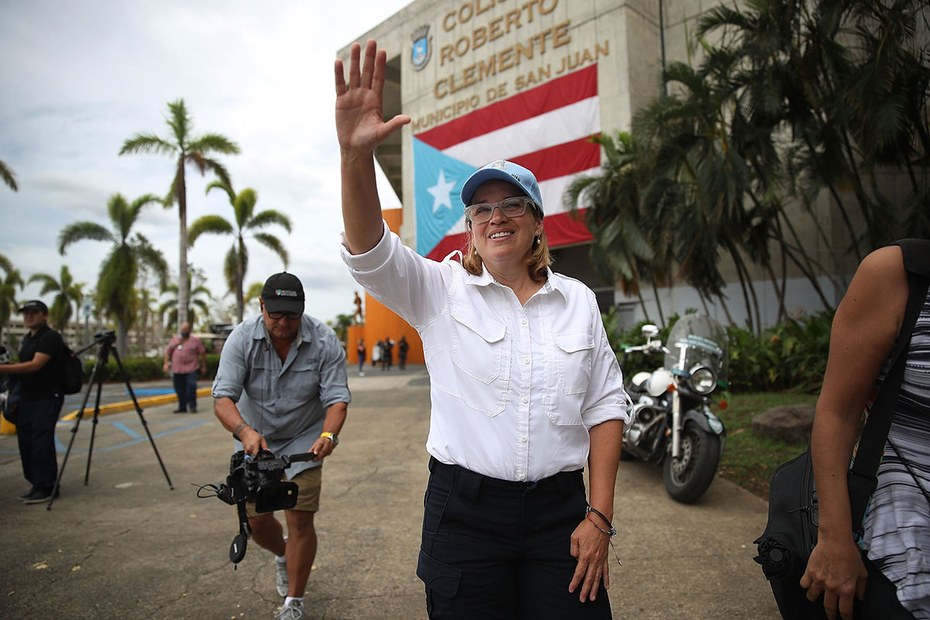 Carmen Yulín Cruz wirft der US-Regierung vor, sich bei ihrer Nothilfe zu lange mit Bürokratie aufzuhalten