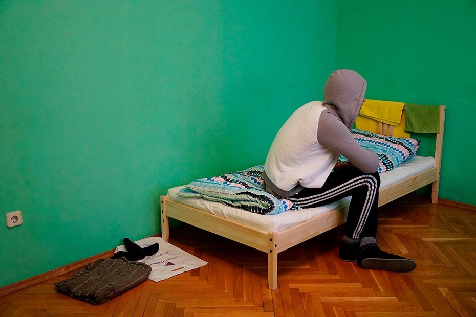 Nach Moskau ist dieser homosexuelle Mann aus Tschetschenien geflohen