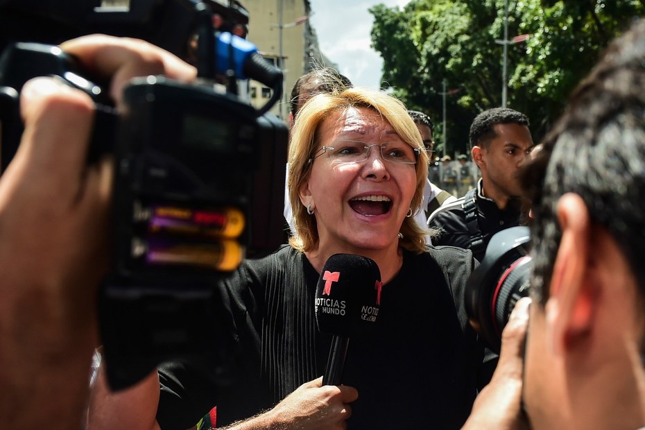 Die ihres Amtes enthobene Generalstaatsanwältin Luisa Ortega Diaz