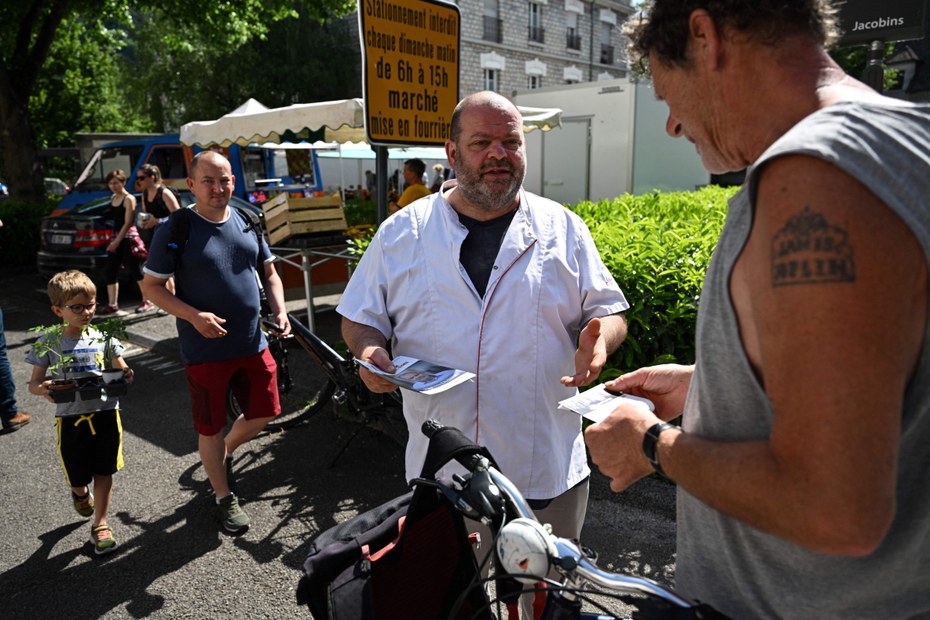 Stéphane Ravacley bleibt auch im Wahlkampf unübersichtlich Bäcker